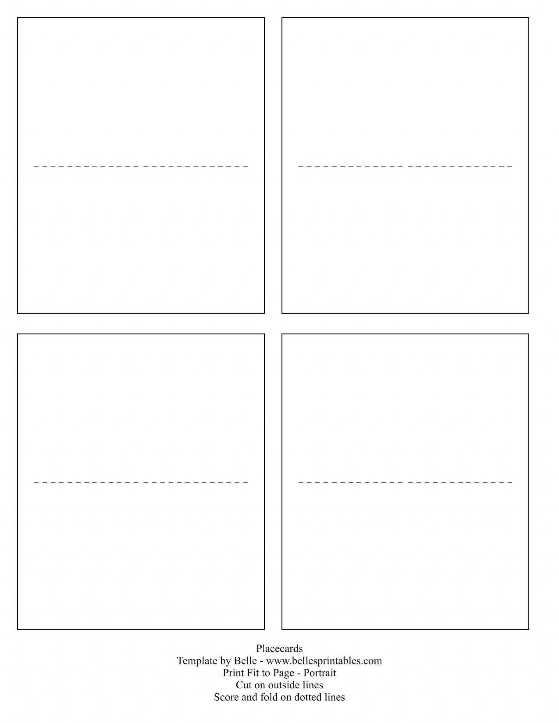 001 Place Card Template Word Ideas Dreaded 4 Per Sheet Free Regarding Free Template For Place Cards 6 Per Sheet