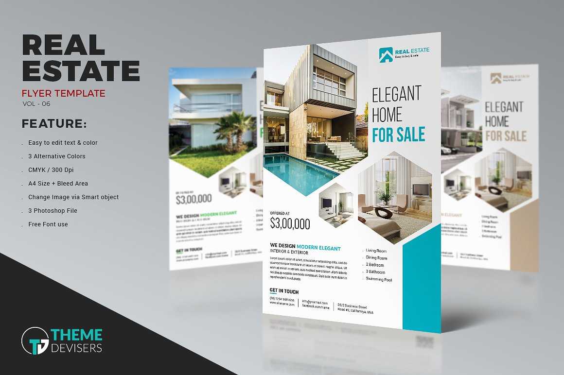 001 Real Estate Flyer Inside Real Estate Brochure Templates Regarding Real Estate Brochure Templates Psd Free Download
