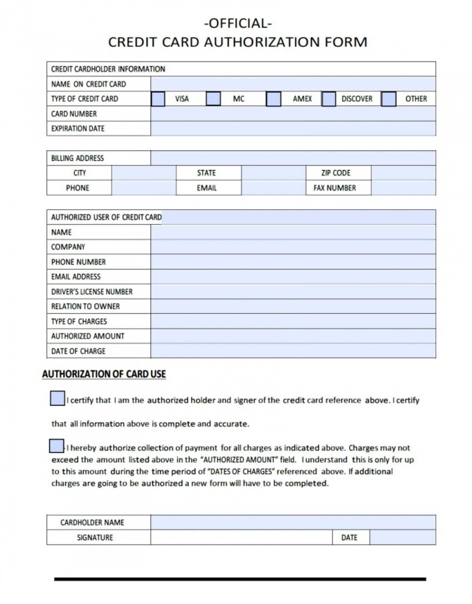 004 Template Ideas Credit Card Stupendous Form Free For Credit Card Authorisation Form Template Australia