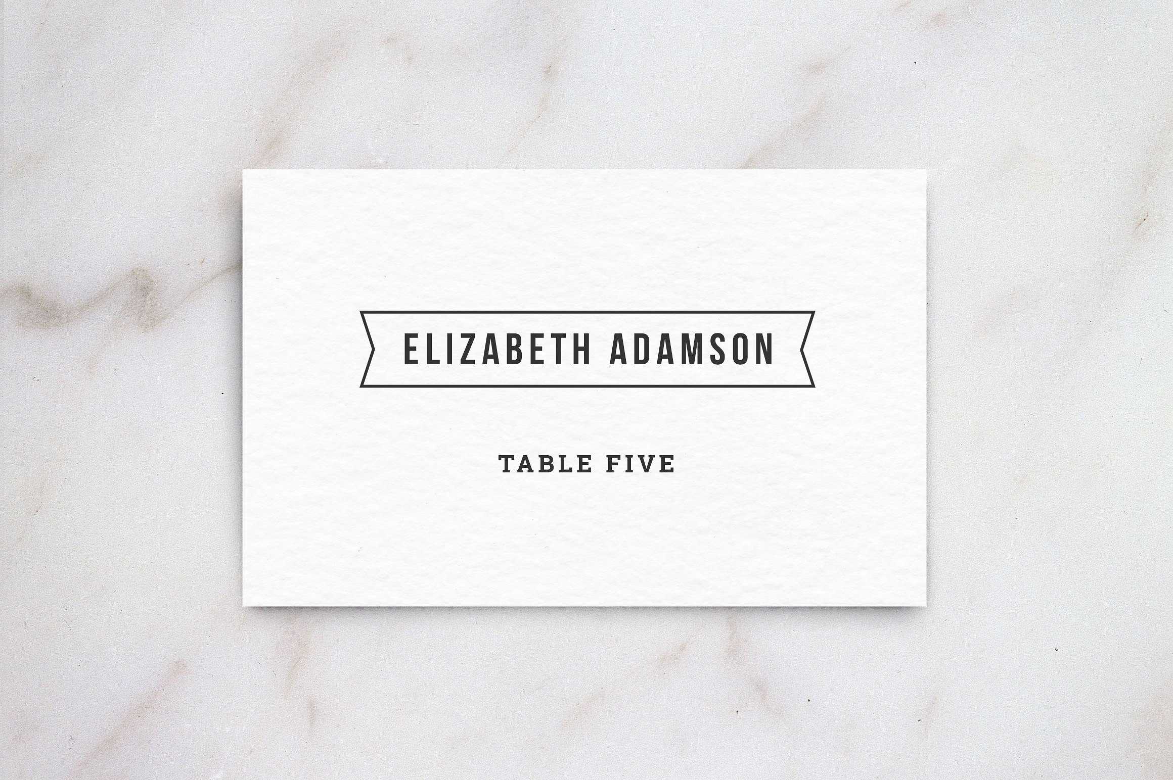 005 Melanie Placecards Inside Free Place Card Templates 6 Within Place Card Template Free 6 Per Page