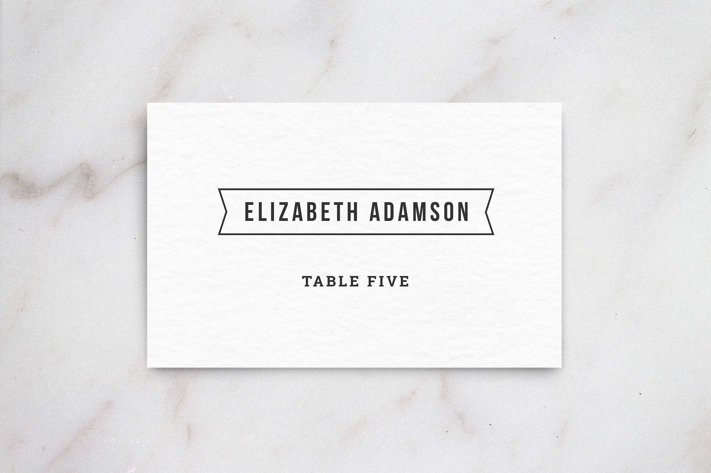 005 Melanie Placecards Inside Free Place Card Templates 6 Within Place Card Template Free 6 Per Page