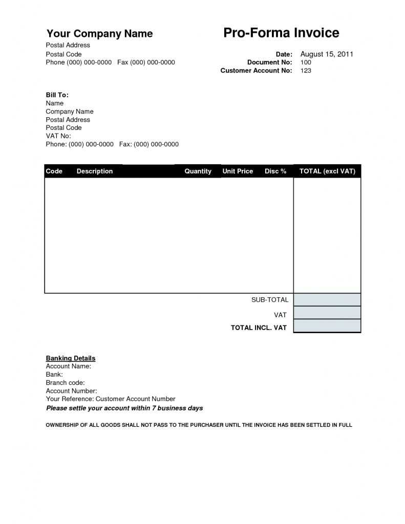 006 Free Invoice Template Download Amazing Ideas Personal With Free Proforma Invoice Template Word