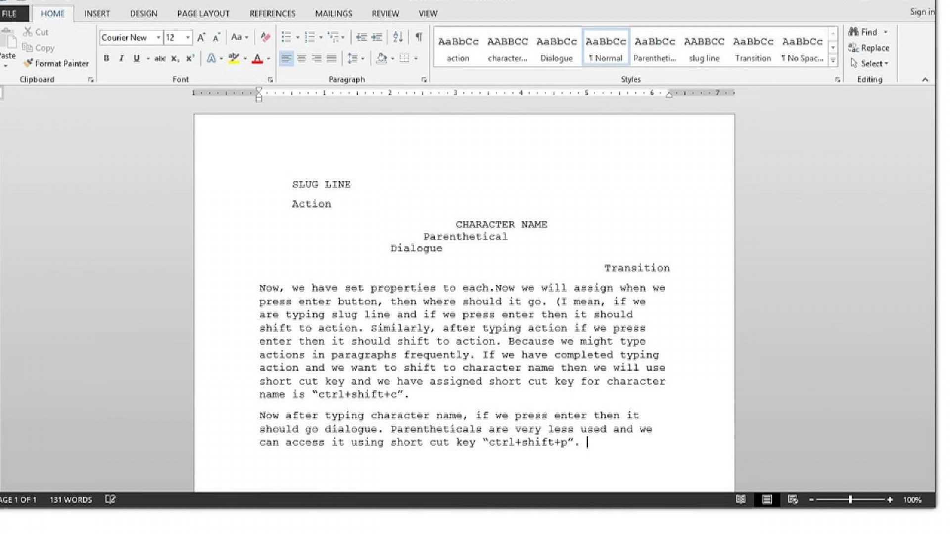 007 Microsoft Word Screenplay Template Maxresdefault Best Regarding Microsoft Word Screenplay Template