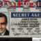 007 Travelers: 007 Item: License To Kill Id Card In Mi6 Id Card Template