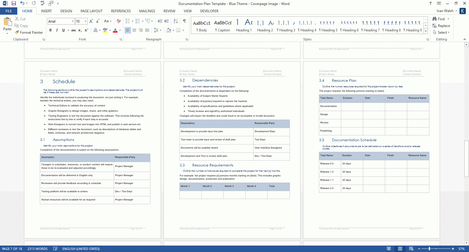 008 Engineering Test Plan Template Documentation Word With Software Test Plan Template Word