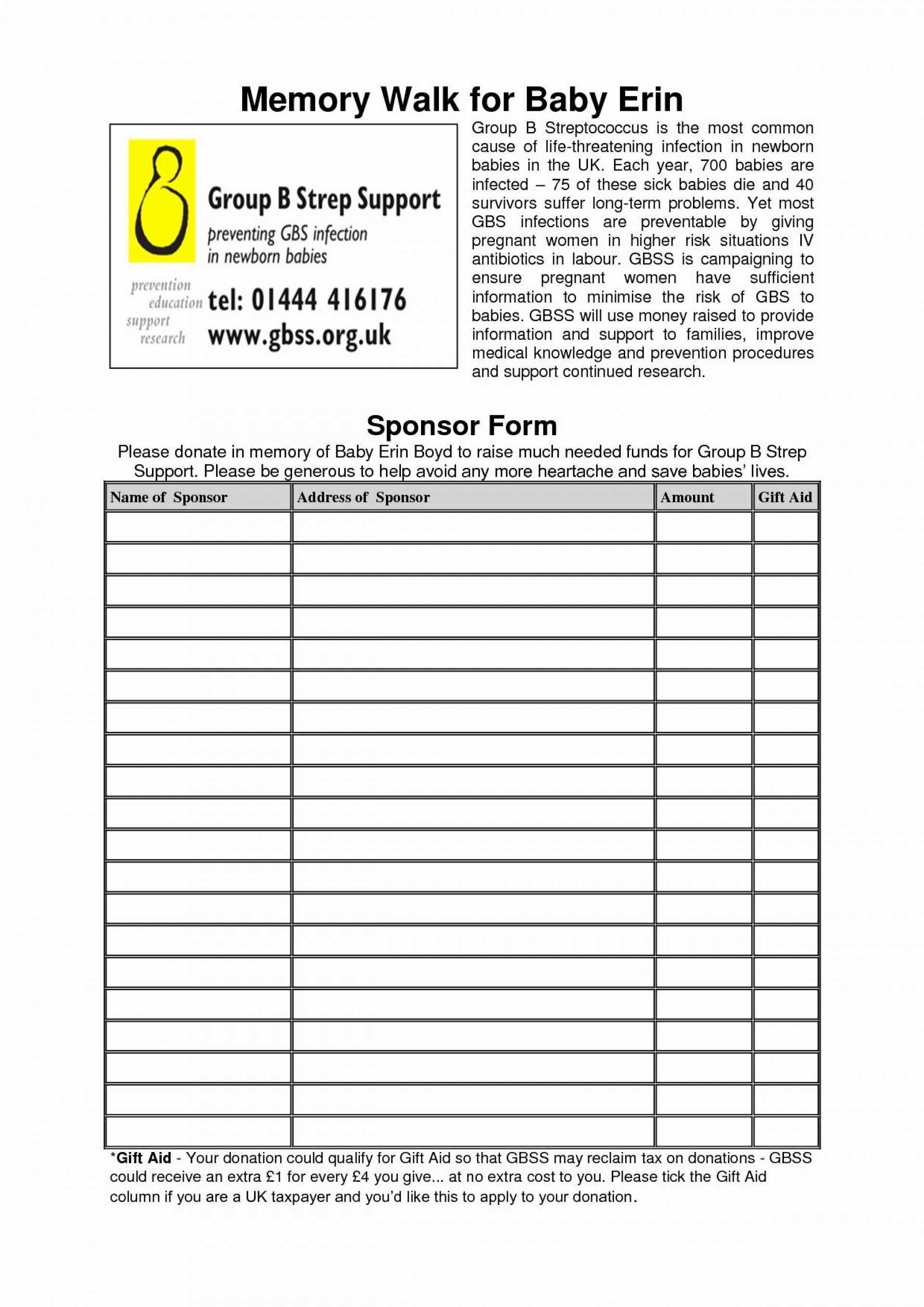 008 Event Sponsorship Form Template Sponsor Forms Luxury For Within Blank Sponsorship Form Template