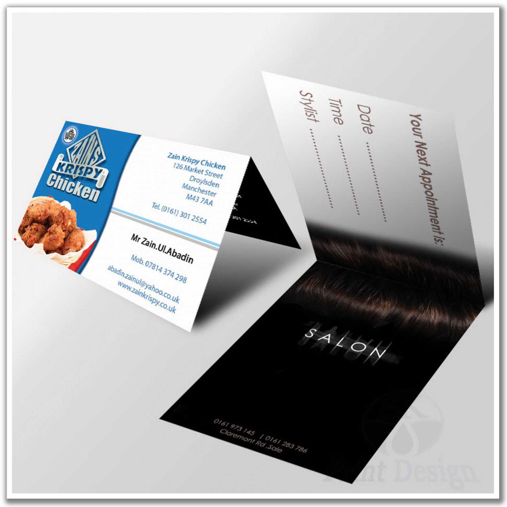 008 Template Ideas Folding Business Card Fascinating Folded With Fold Over Business Card Template