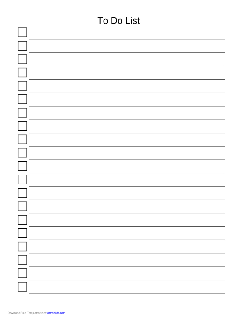 009 Blank To Do List Template Ideas Staggering Pdf Homework Pertaining To Blank To Do List Template