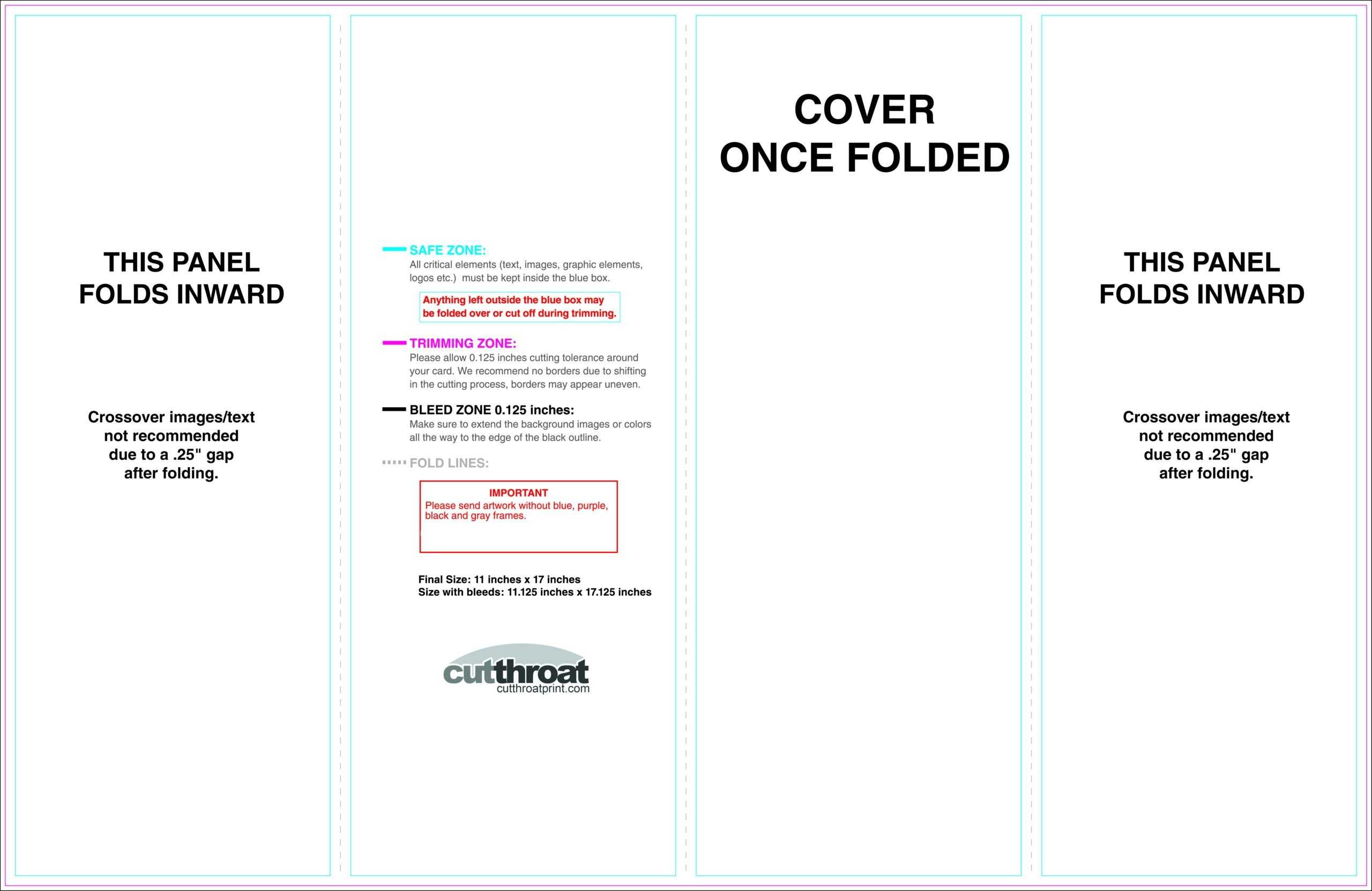 014 Template Ideas Gate Fold Brochure 11X17 Doublegatefold Intended For 11X17 Brochure Template