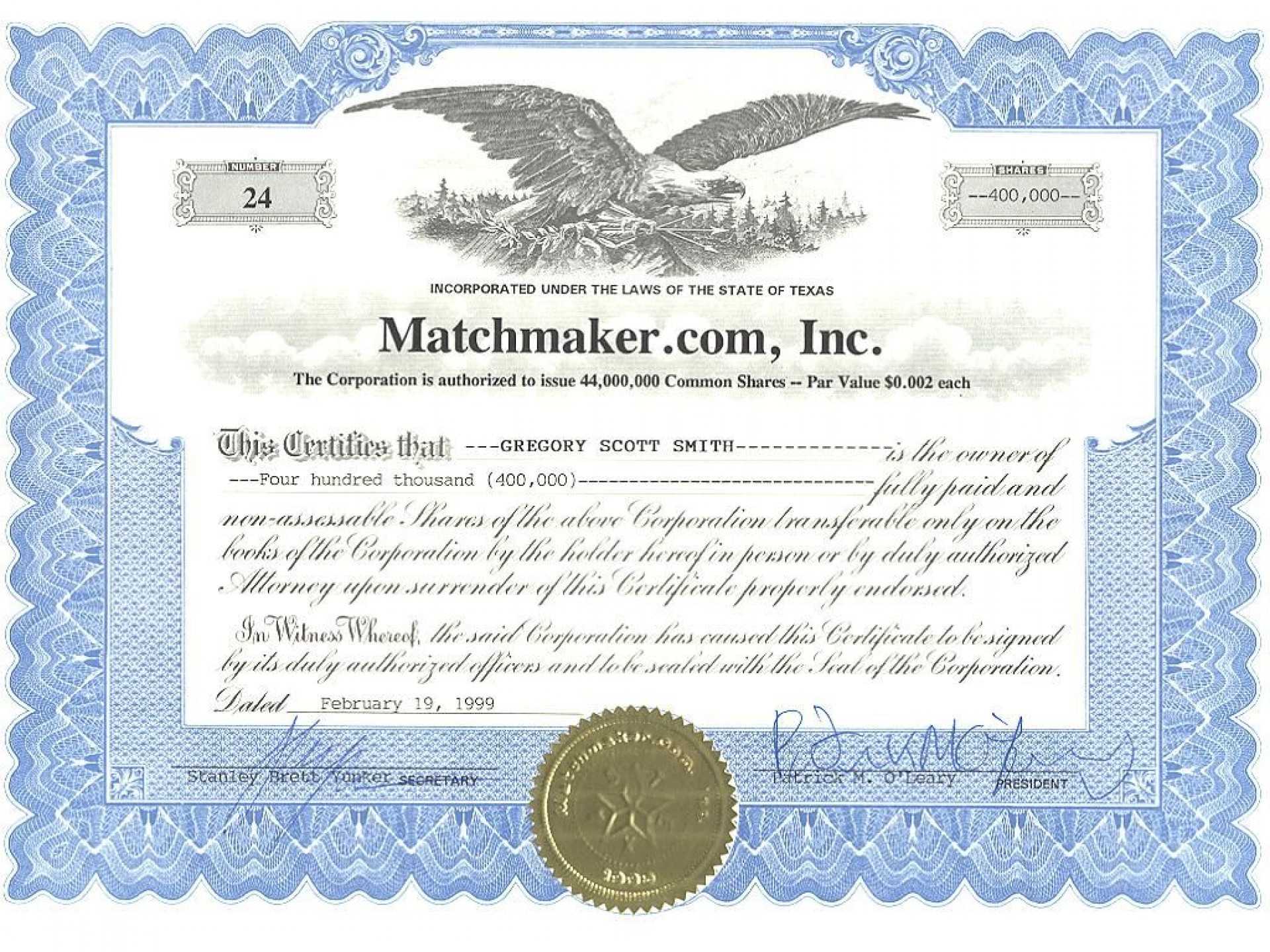017 Stock Certificate Template Ideas Remarkable Free In Corporate Share Certificate Template