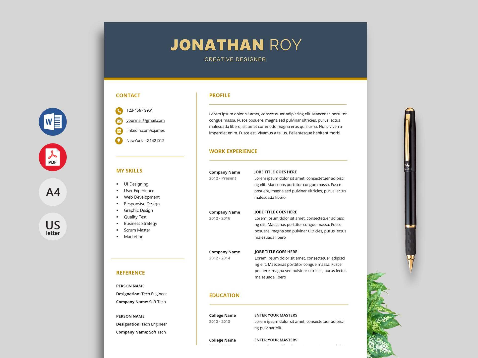 018 Resume Template Download Free Ideas Fantastic Microsoft With Free Resume Template Microsoft Word