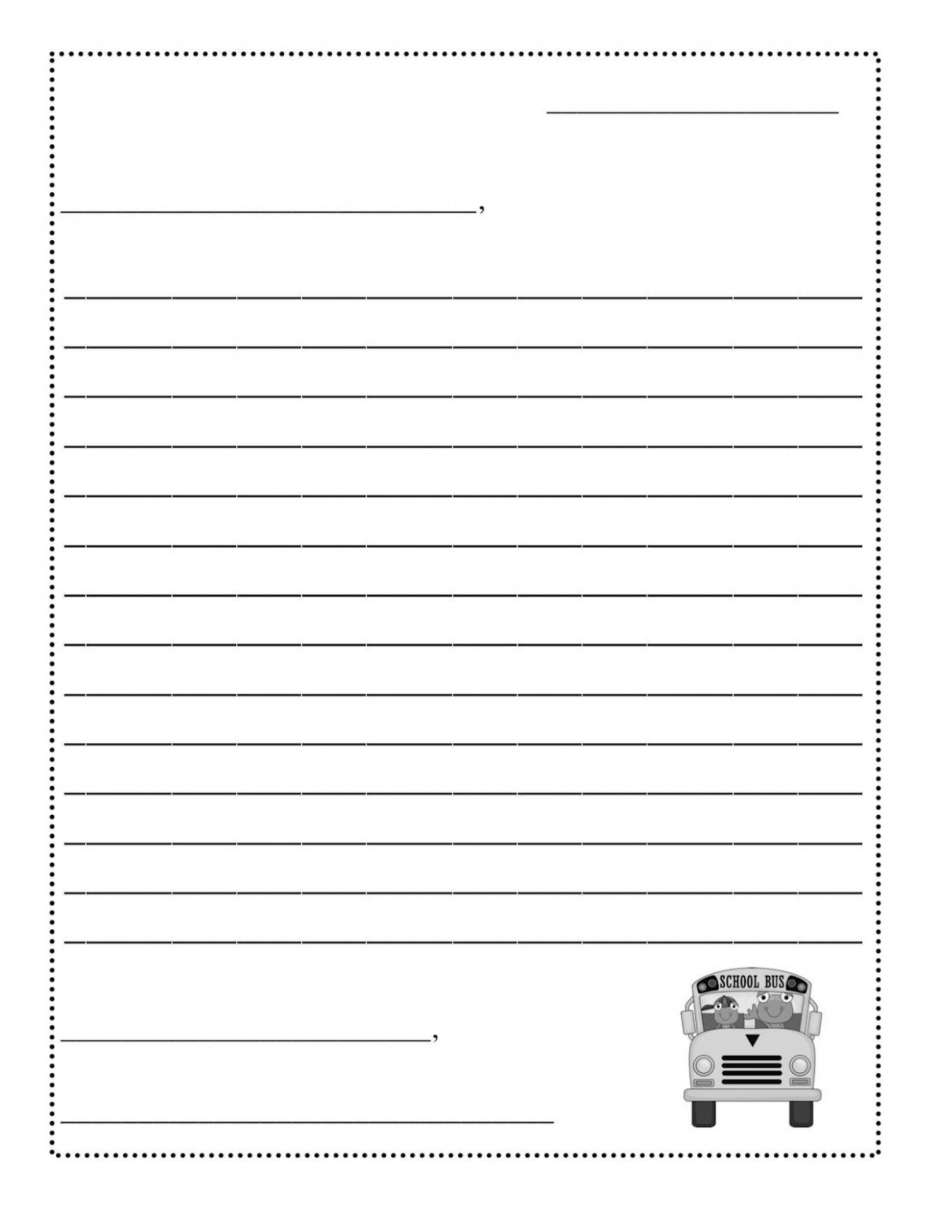 022 Free Letter Writing Template Best Ideas Download Format With Blank Letter Writing Template For Kids