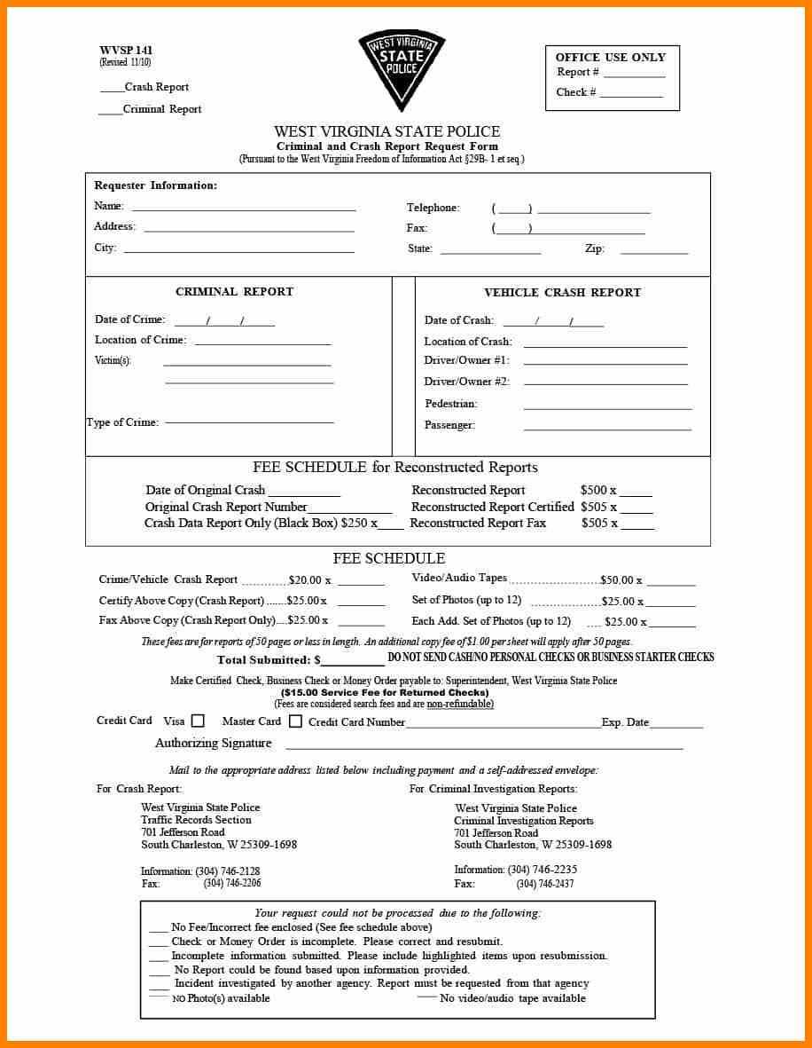 033 Fake Police Report Template Excellent Ideas Format With State Report Template