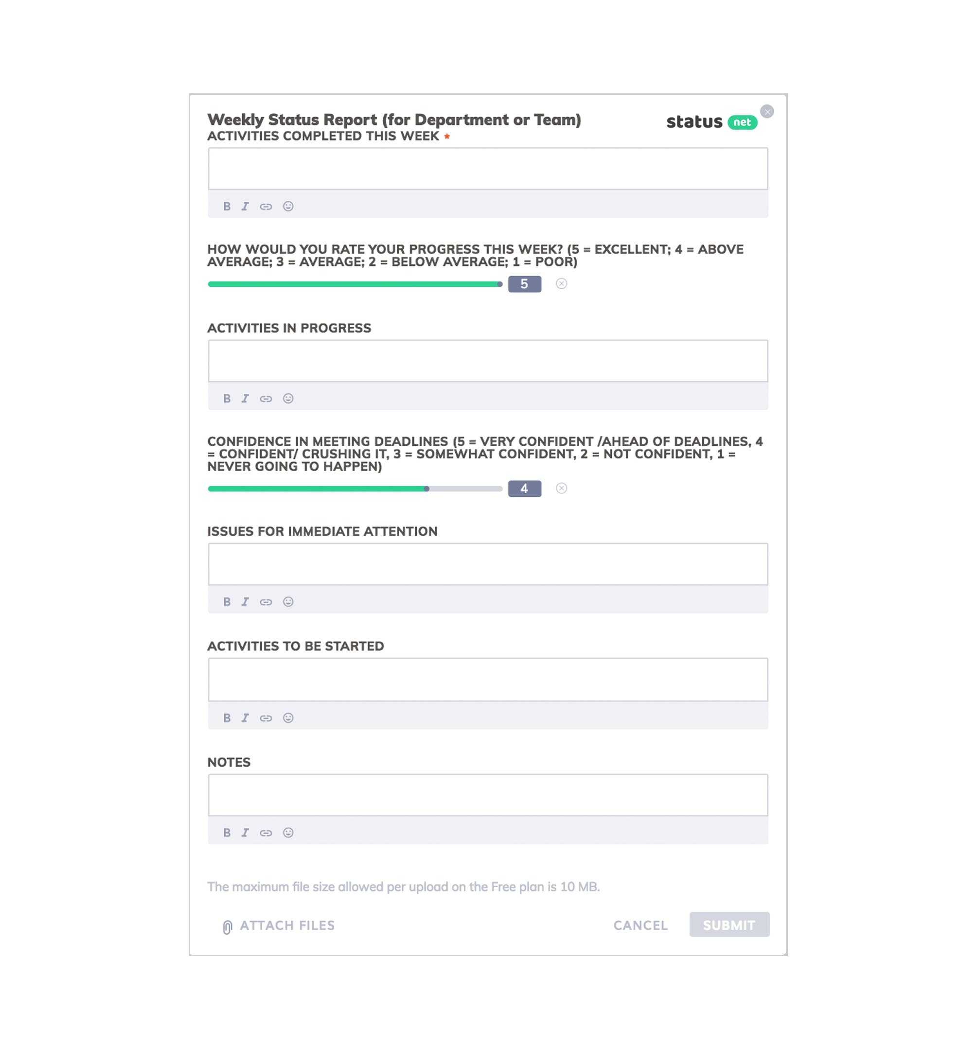 1 Quick To Read Marketing Status Report Template | Free Download Pertaining To Marketing Weekly Report Template