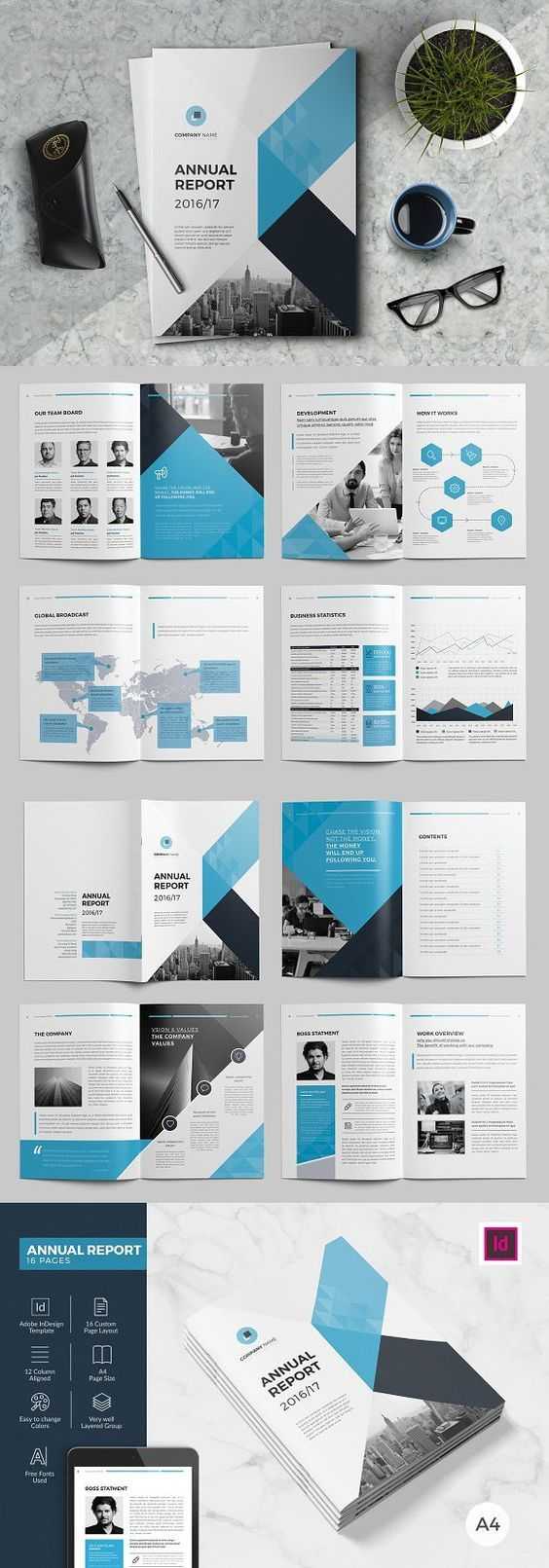 10+ Annual Report Brochures Templates – Ai, Psd, Docs, Pages Pertaining To Ind Annual Report Template