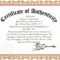 10 Authenticity Certificate Templates | Proposal Sample For Certificate Of Authenticity Photography Template