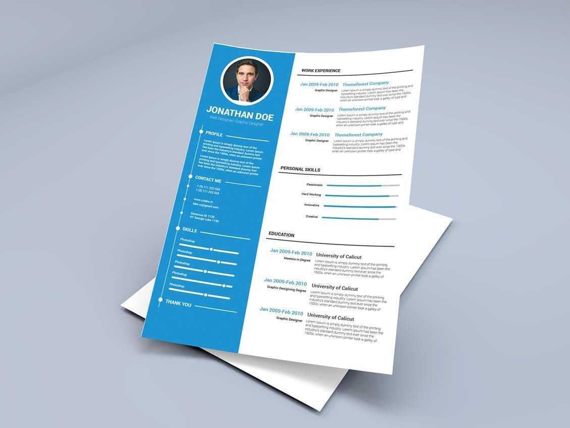 10+ Best Open Office Resume Templates To Download & Use For Free Throughout Open Office Brochure Template