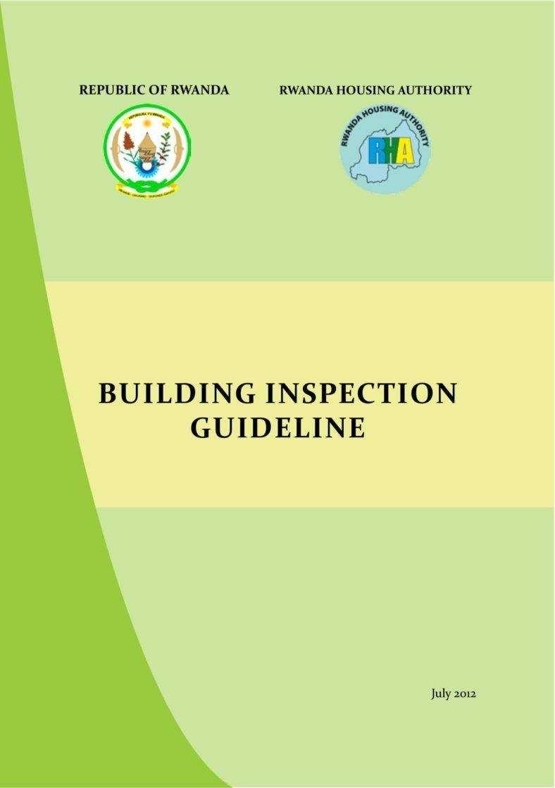 10+ Building Report Templates – Pdf, Docs, Pages | Free For Pre Purchase Building Inspection Report Template