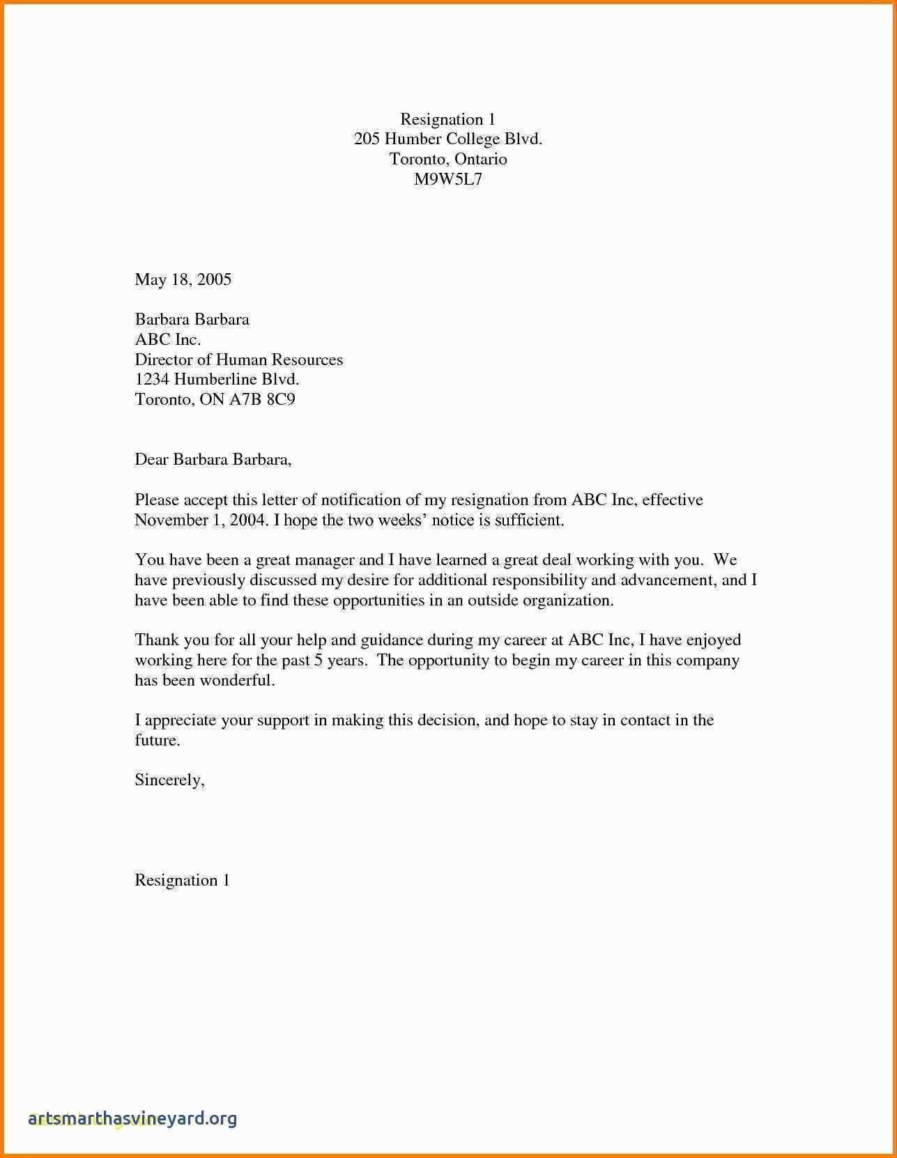 10 How To Write A 2 Week Notice For Work | Cover Letter Inside 2 Weeks Notice Template Word