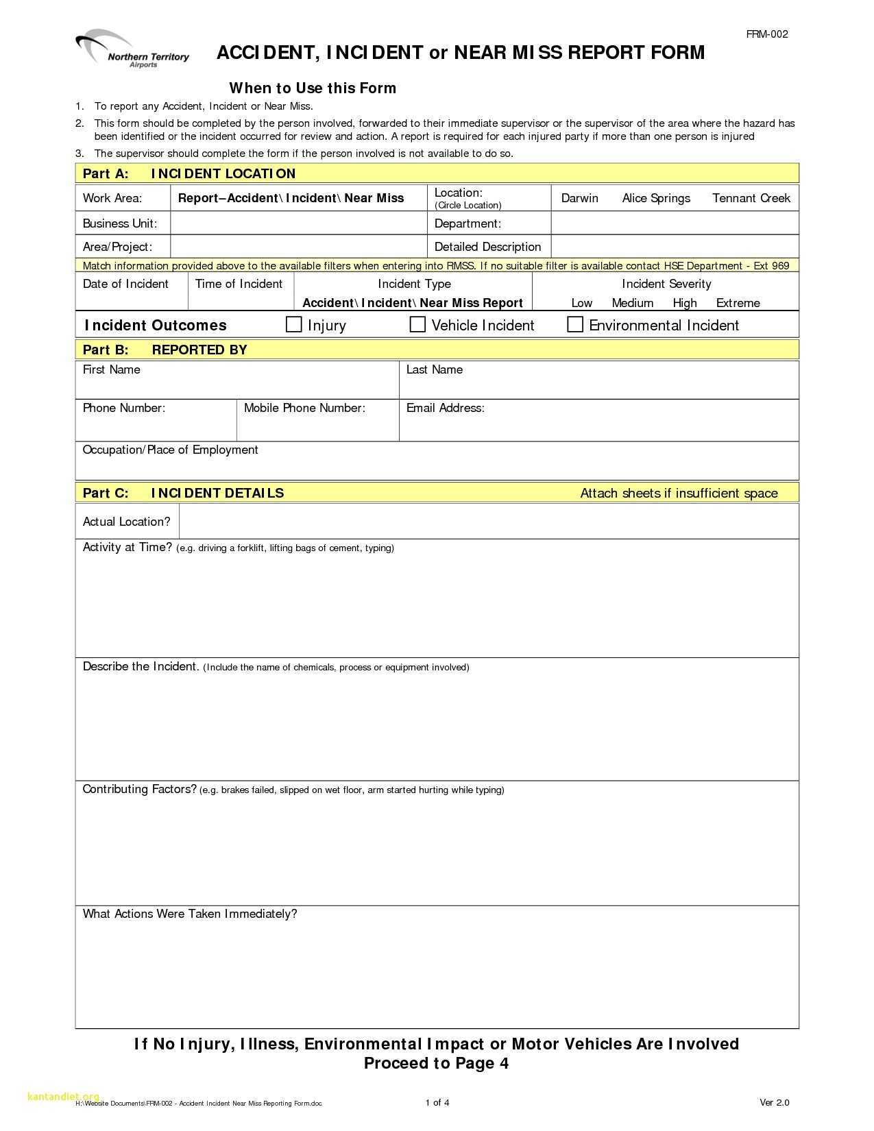 10 Incident Report Sample For Nurses | Resume Samples Pertaining To Mi Report Template