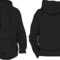 10 Pullover Hoodie Template Images - Black Blank Hoodie with Blank Black Hoodie Template