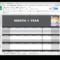 10 Ready To Go Marketing Spreadsheets To Boost Your With Monthly Productivity Report Template