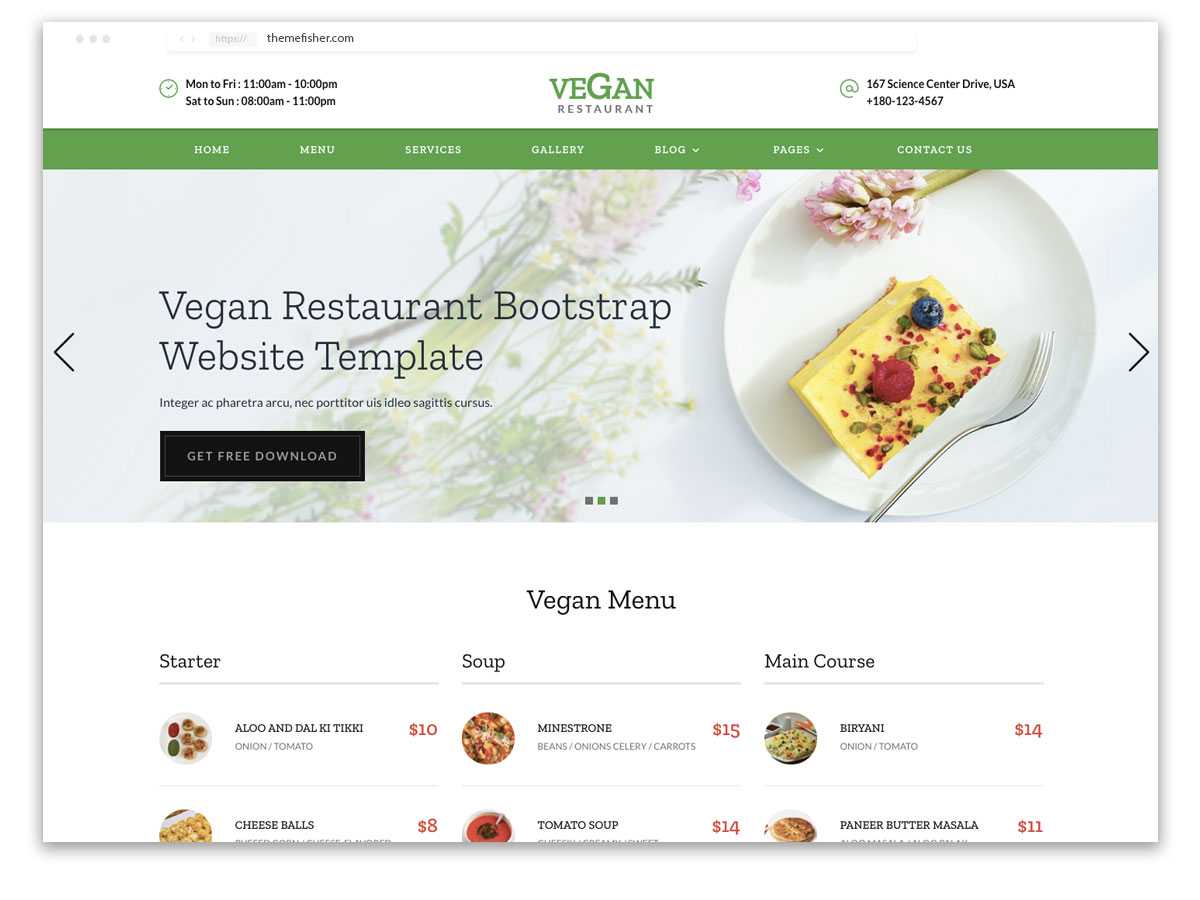 100+ Free Bootstrap Html5 Templates For Responsive Sites Throughout Blank Food Web Template