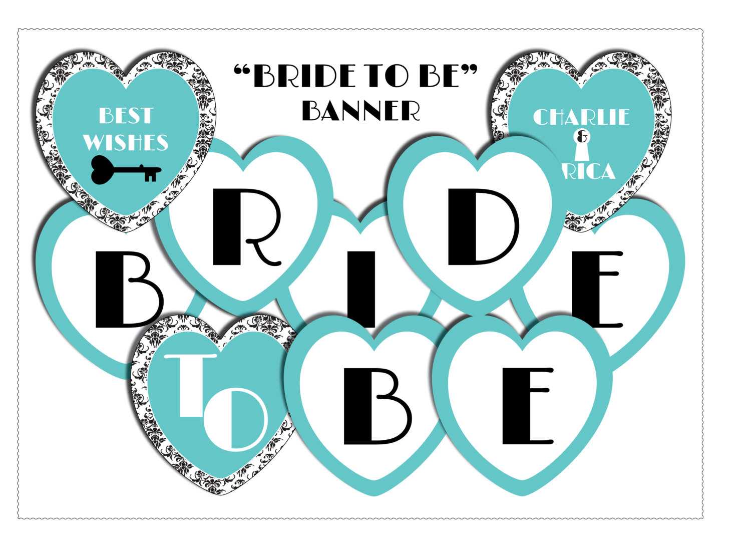 11 Best Photos Of Bride To Be Banner Template – Diy Bridal Throughout Free Bridal Shower Banner Template