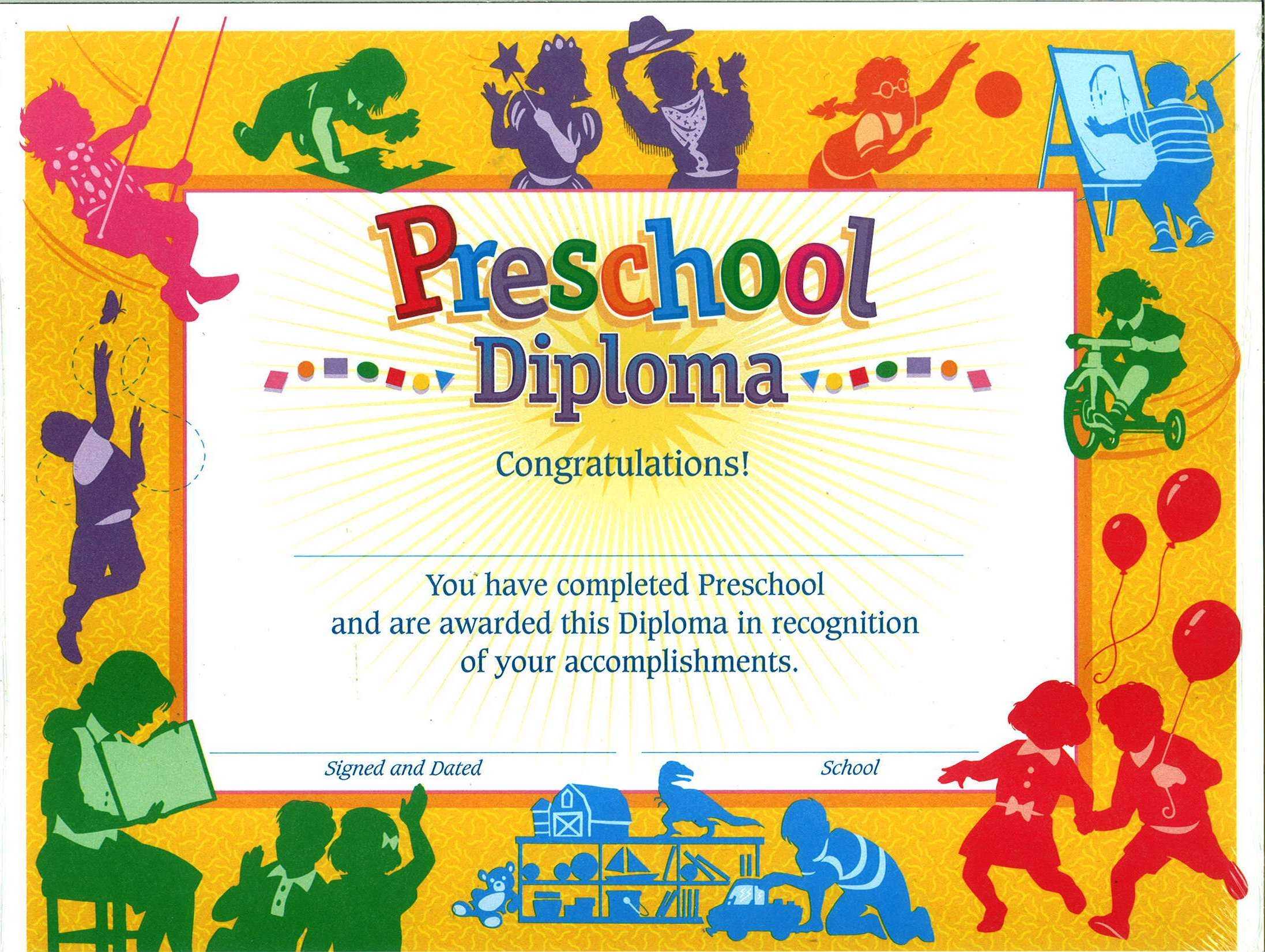 11+ Preschool Certificate Templates – Pdf | Free & Premium With Preschool Graduation Certificate Template Free