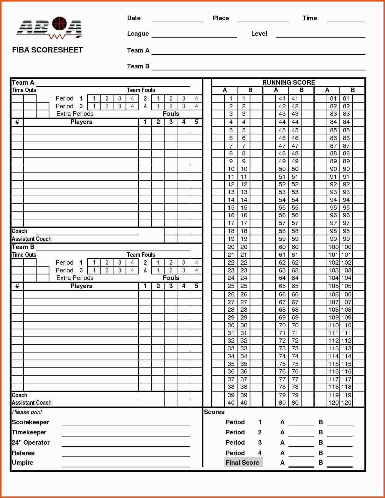12 13 Basketball Scouting Sheet | Lasweetvida With Regard To Scouting Report Template Basketball
