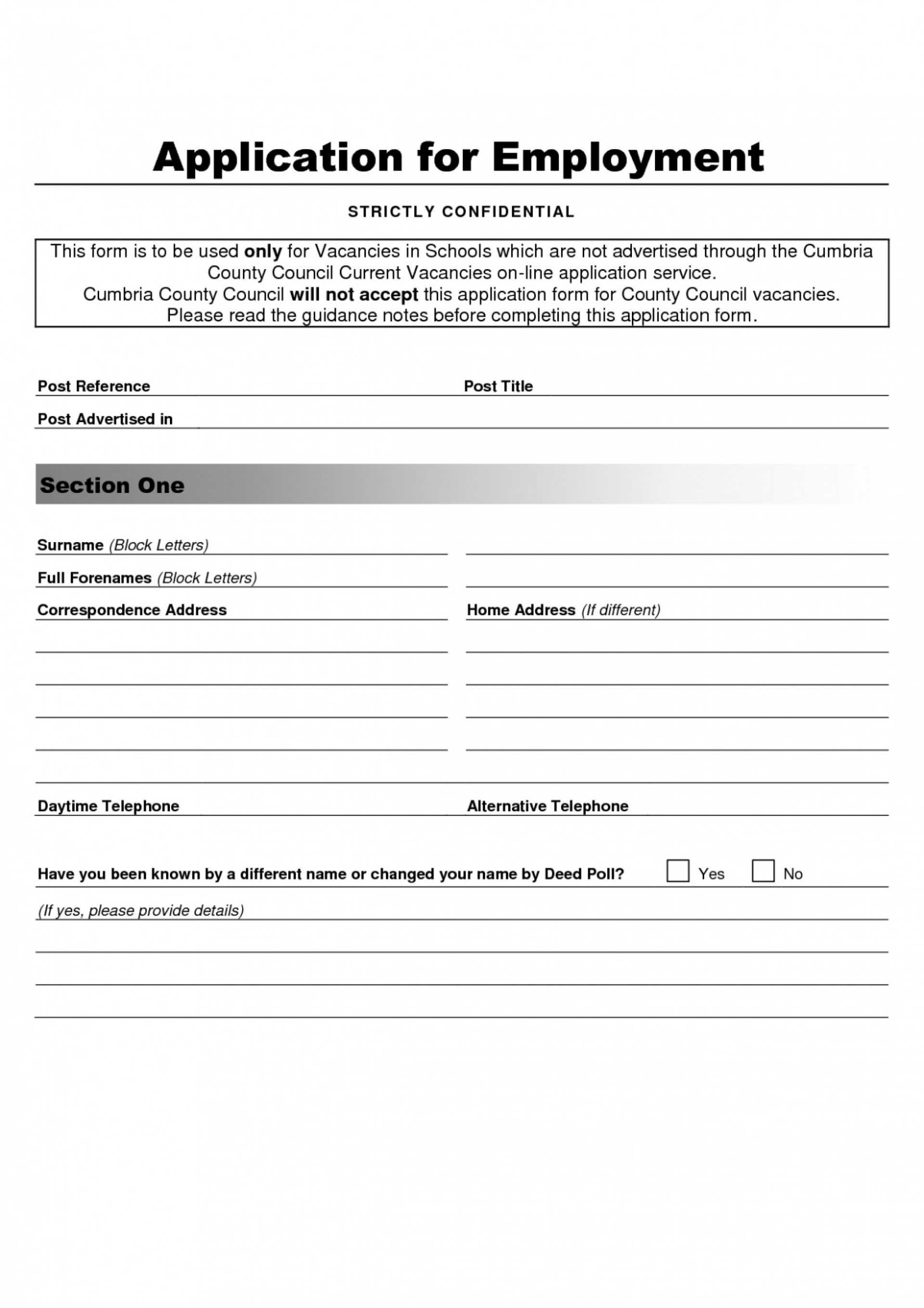12+ Format Of Application Form | Leterformat With Regard To Job Application Template Word Document