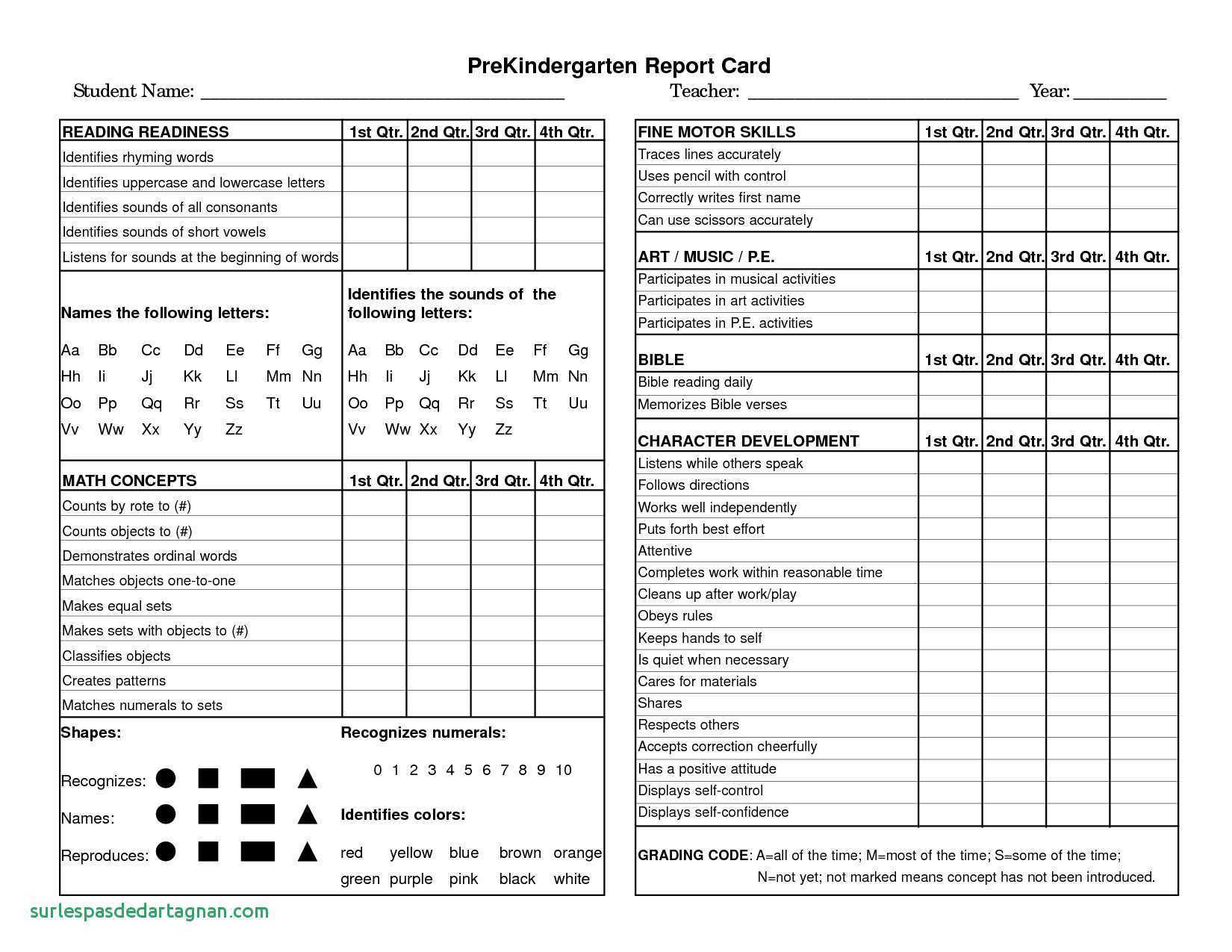 12 Progress Report Example For Students | Proposal Resume Pertaining To Preschool Weekly Report Template