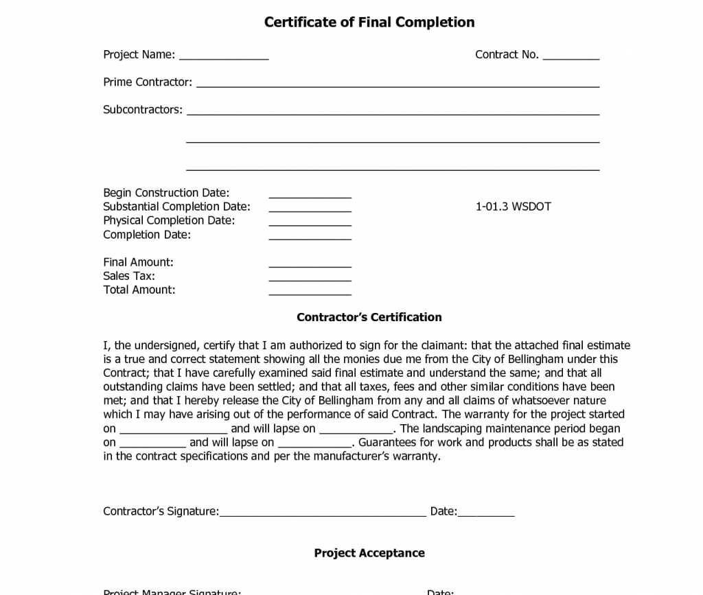 12 Samples Of Certificates Of Completion | Proposal Resume Inside Construction Certificate Of Completion Template