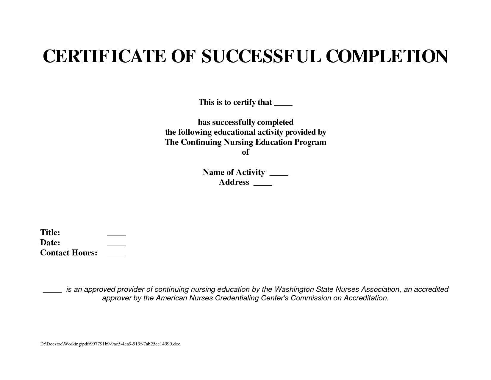 12 Samples Of Certificates Of Completion | Proposal Resume Throughout Certificate Template For Project Completion