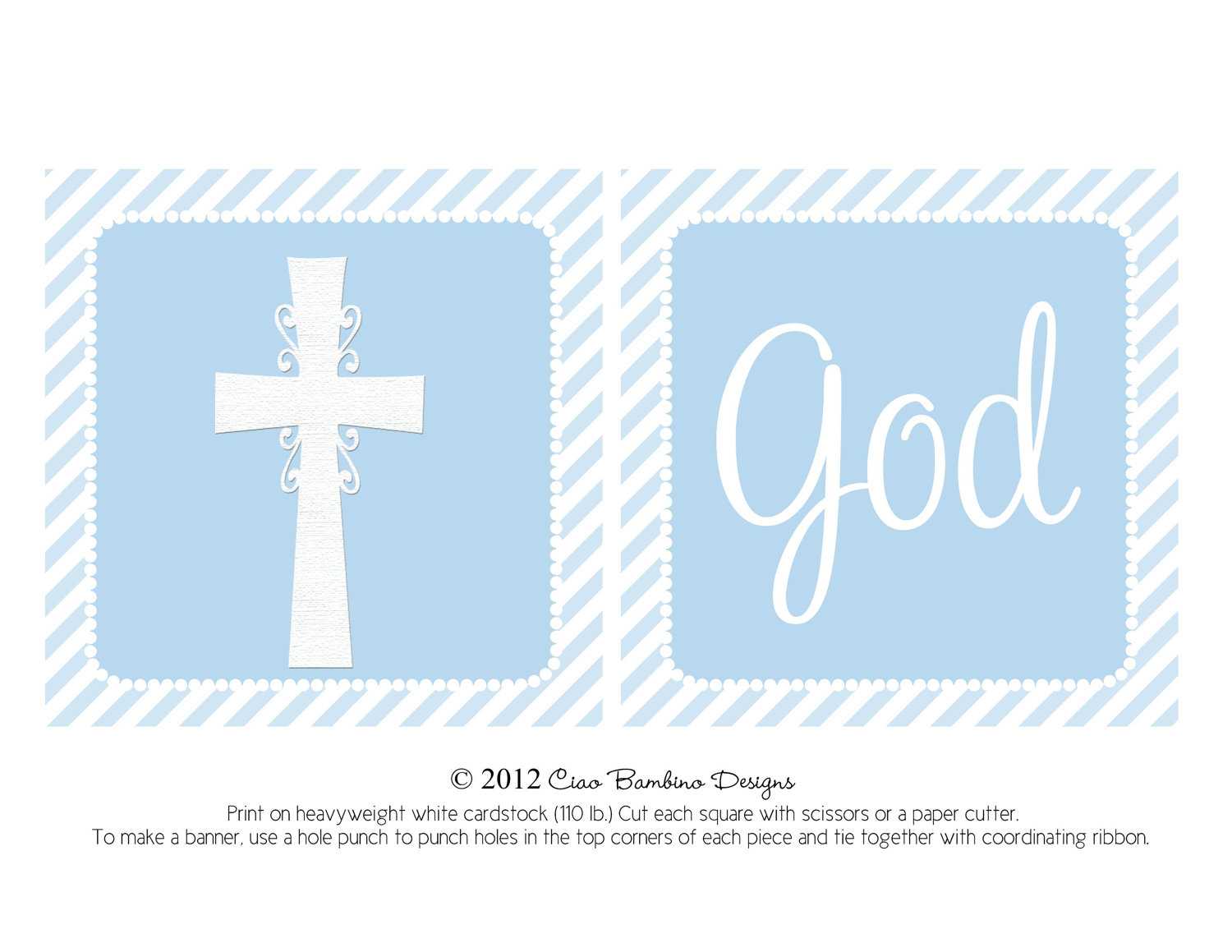 14 Christening Banner Template Free Download, Banner Inside Christening Banner Template Free