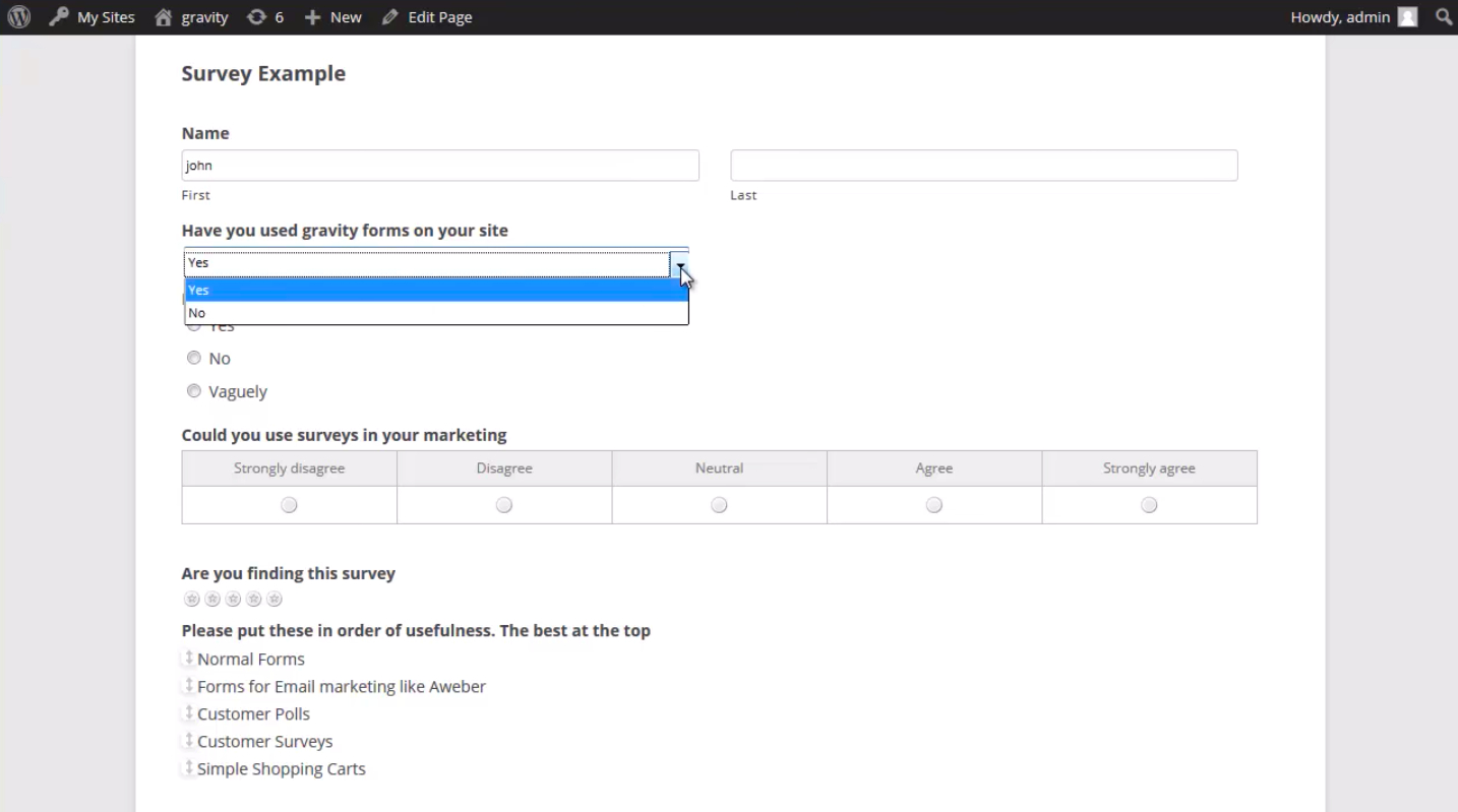 14 Of The Best WordPress Survey Plugins Regarding Poll Template For Word