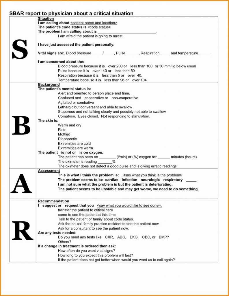 14+ Sbar Template | Payroll Slip In Sbar Template Word