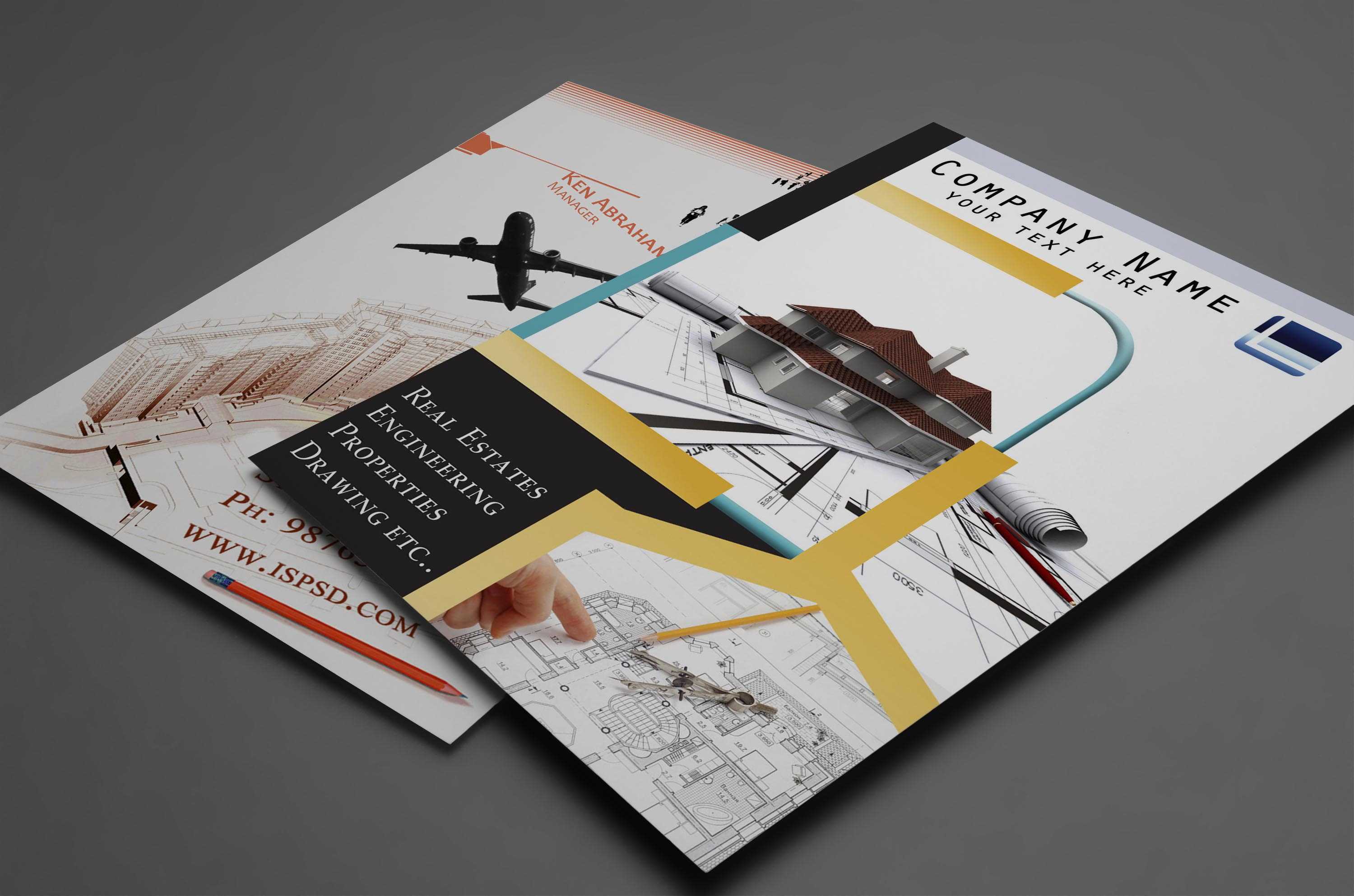 15 A3 Brochure Psd Design Images – Furniture Brochure Regarding Engineering Brochure Templates Free Download