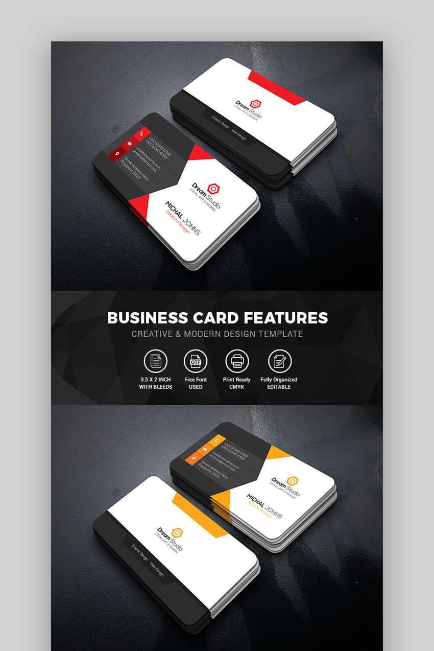 15+ Best Free Photoshop Psd Business Card Templates Pertaining To Create Business Card Template Photoshop