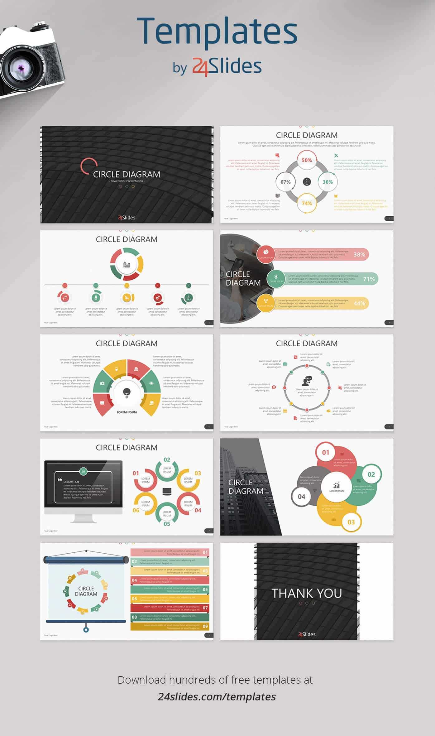 15 Fun And Colorful Free Powerpoint Templates | Present Better Intended For Powerpoint Photo Slideshow Template