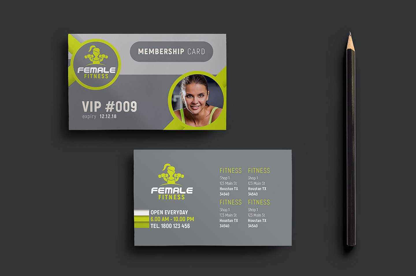 15+ Membership Card Designs | Design Trends – Premium Psd Inside Gym Membership Card Template