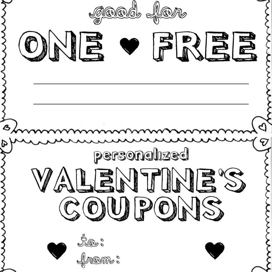 15 Sets Of Free Printable Love Coupons And Templates Within Love Coupon Template For Word