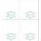16 Printable Table Tent Templates And Cards ᐅ Template Lab Regarding Tent Card Template Word