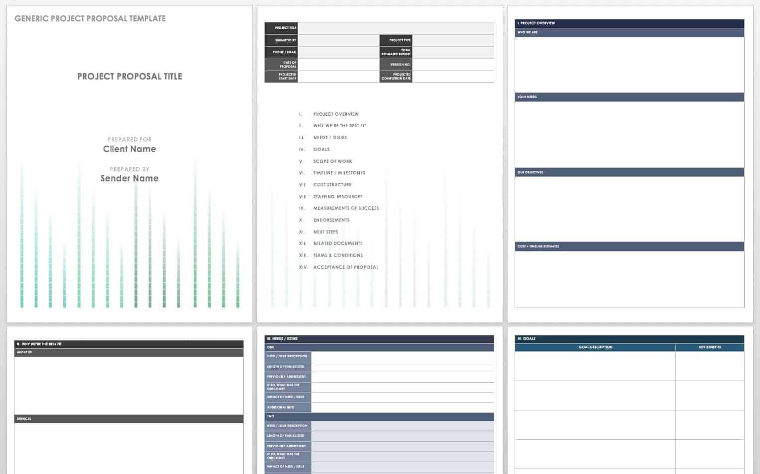 17 Free Project Proposal Templates + Tips | Smartsheet For Software Project Proposal Template Word