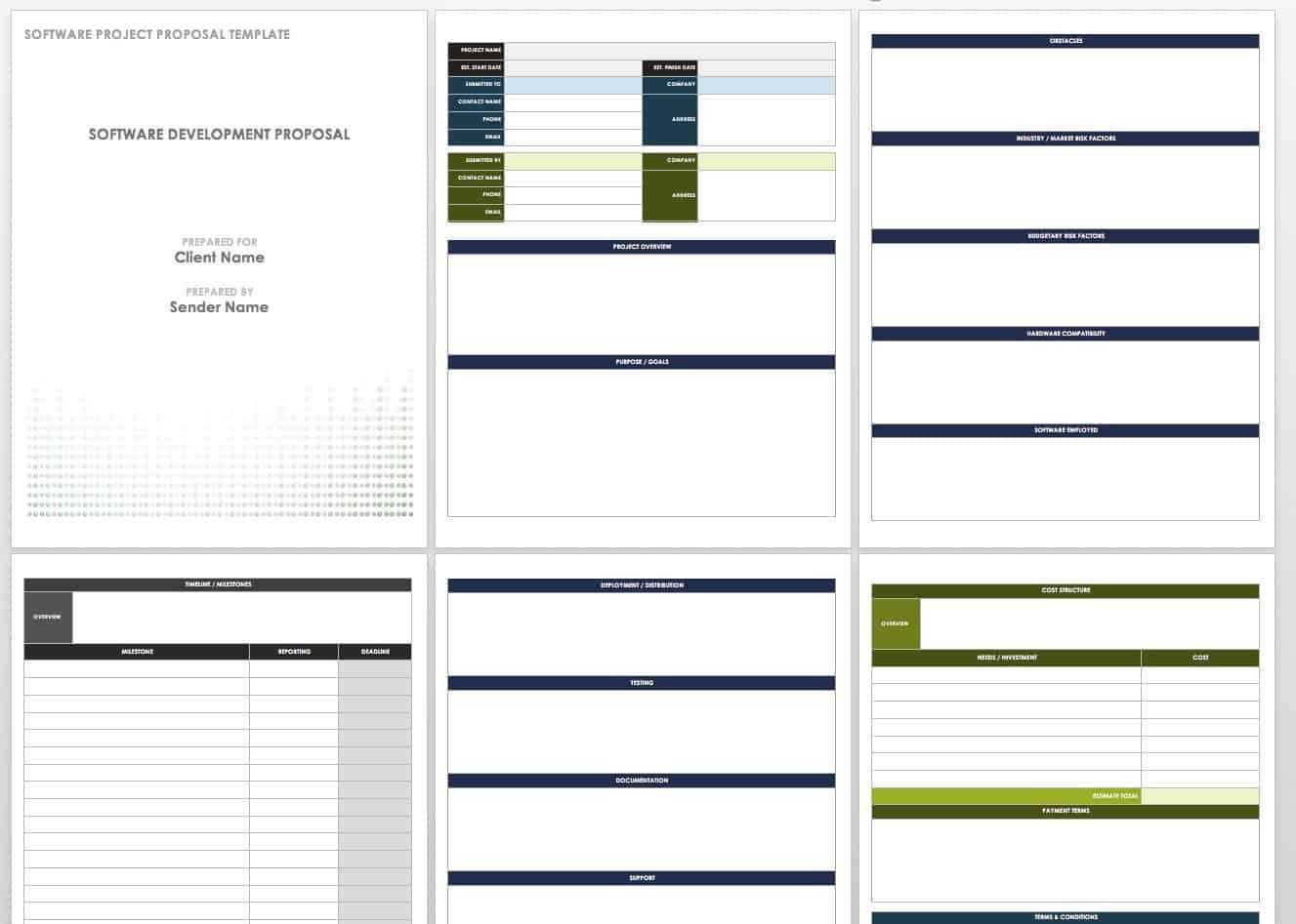 17 Free Project Proposal Templates + Tips | Smartsheet Intended For Software Project Proposal Template Word