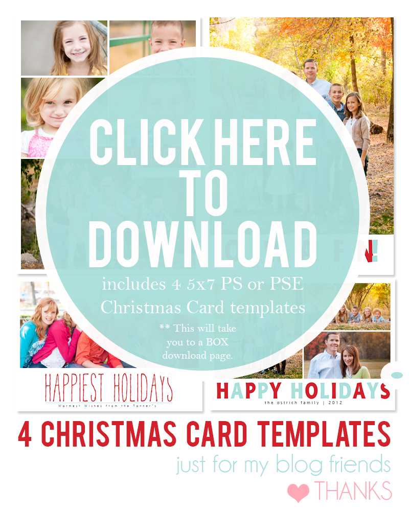 19 Christmas Card Photoshop Templates Free Images – Free Intended For Free Photoshop Christmas Card Templates For Photographers