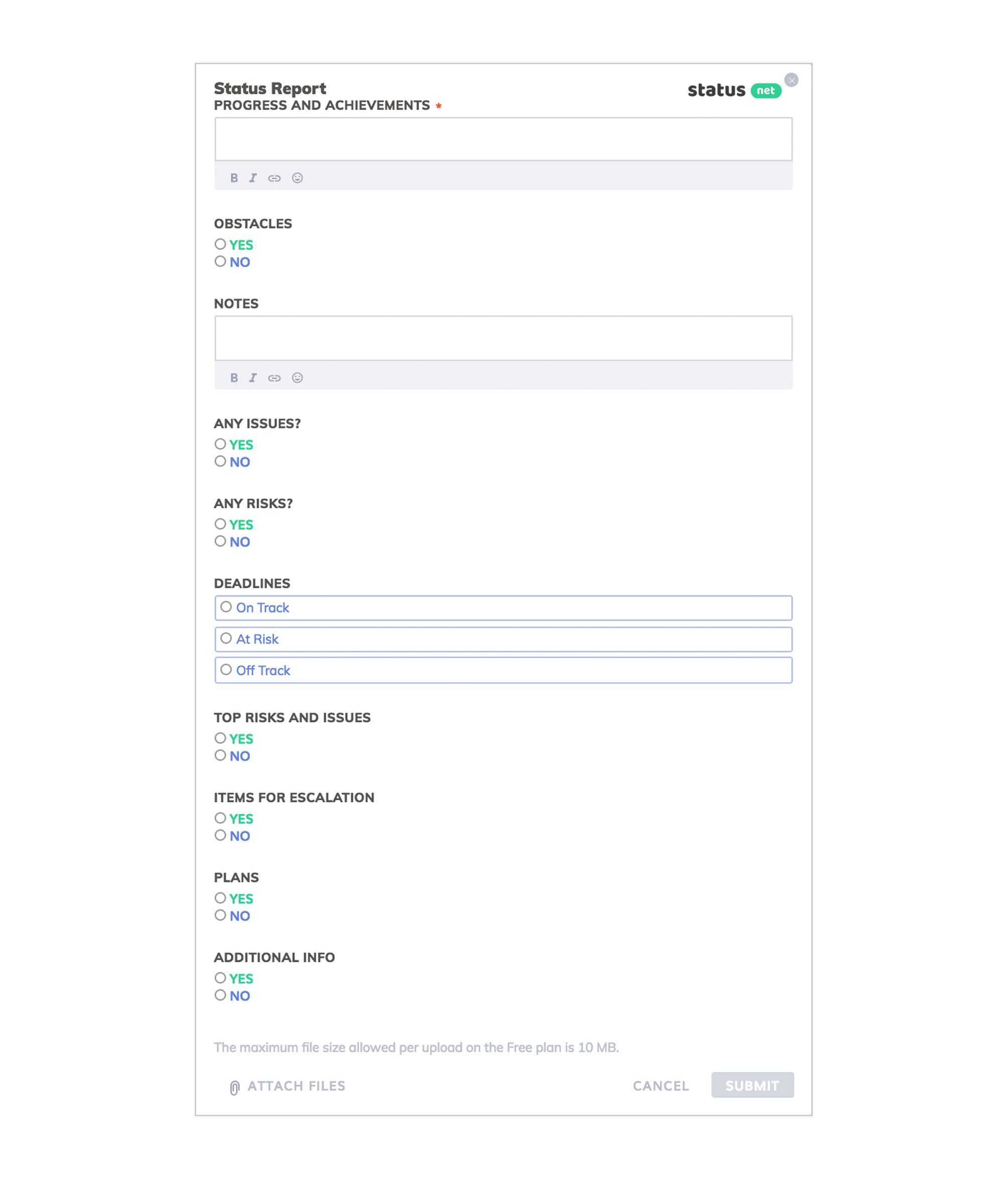 2 Really Simple Department Status Report Templates | Free Within Ir Report Template