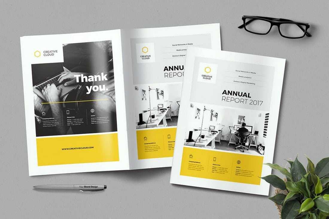 20+ Annual Report Templates (Word & Indesign) 2018 Within Annual Report Template Word