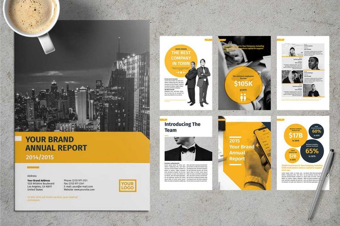 20+ Annual Report Templates (Word & Indesign) 2019 For Free Annual Report Template Indesign