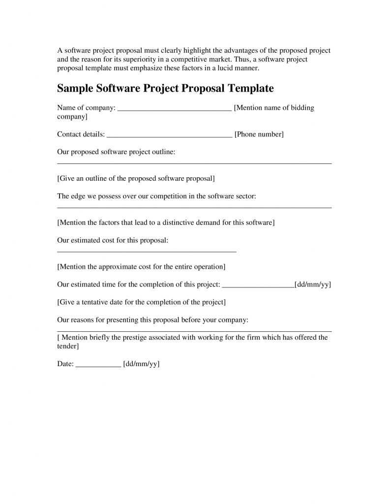 20 Free Project Proposal Template – Ms Word, Pdf, Docx Inside Software Project Proposal Template Word